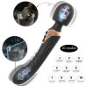 Wand dildo Duzio 10 vibrations noir | Nedgy