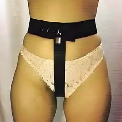 Ceinture de chasteté noire