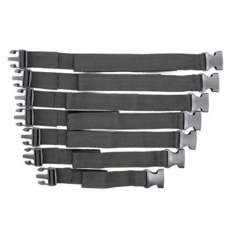 Sangles bondage camisole Claps lot de 7 | Nedgy