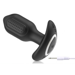 Plug vibrant rotatif Poctis télécommandé | Nedgy
