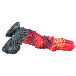 Gode nervuré Dryz 19 x 5 cm silicone | Nedgy
