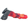 Gode nervuré Dryz 19 x 5 cm silicone | Nedgy