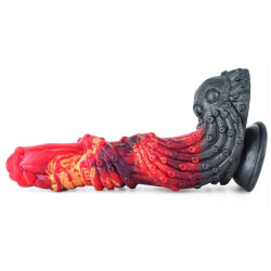 Gode nervuré Dryz 19 x 5 cm silicone | Nedgy