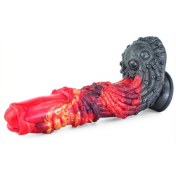 Gode nervuré Dryz 19 x 5 cm silicone | Nedgy
