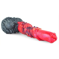 Gode nervuré Dryz 19 x 5 cm silicone | Nedgy
