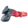 Gode nervuré Dryz 19 x 5 cm silicone | Nedgy