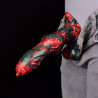 Gode monster Caliorix 20,5 cm noir et rouge | Nedgy