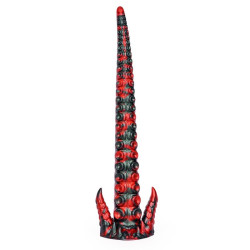 Gode long Doturix 40 cm noir et rouge | Nedgy