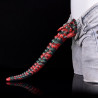 Gode long Doturix 40 cm noir et rouge | Nedgy