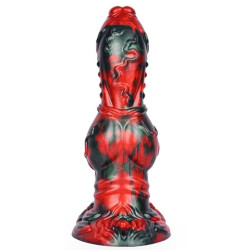 Gode fantasy Florix 20 cm noir et rouge | Nedgy