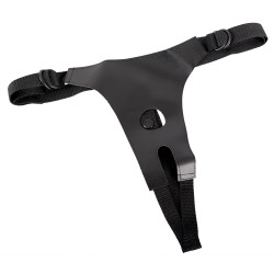 Harnais strap-on 3 godes Tricolor | Nedgy