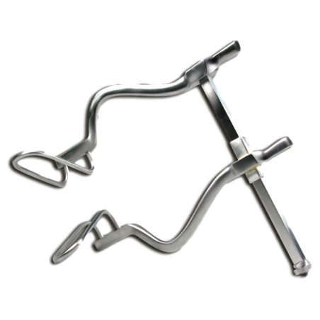 Speculum XXXL Hole Up acier 18 cm | Nedgy