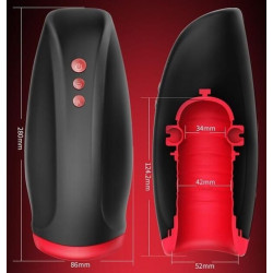 Masturbateur automatique Antlia succion vibrations | Nedgy