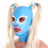 Cagoule latex poupée Dollytails bleue S | Nedgy