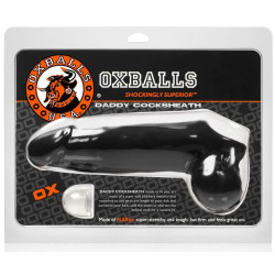 Gaine pénis Oxballs Daddy 20 cm noire | Nedgy