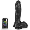 Gode réaliste Luk Dark Crystal ventouse 22 cm | Nedgy