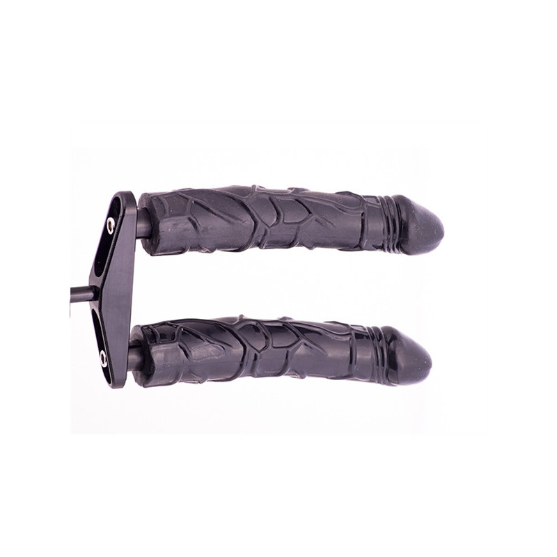 Adaptateur double fuck machine 2 godes | Nedgy