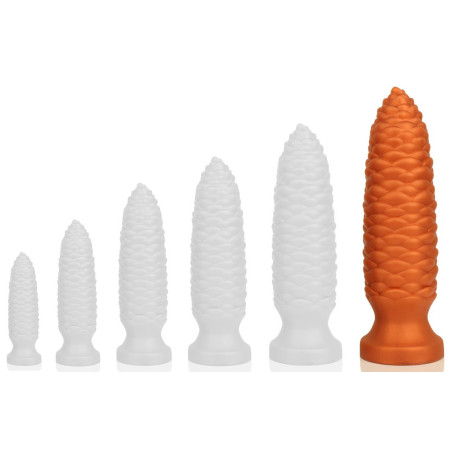 Plug long XXL Pine 28 cm orange | Nedgy