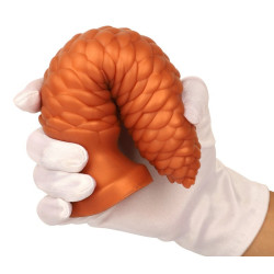 Plug long XXL Pine 28 cm orange | Nedgy