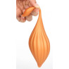 Plug ovale nervuré Bulby XL 20 cm | Nedgy