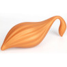 Plug ovale nervuré Bulby XL 20 cm | Nedgy