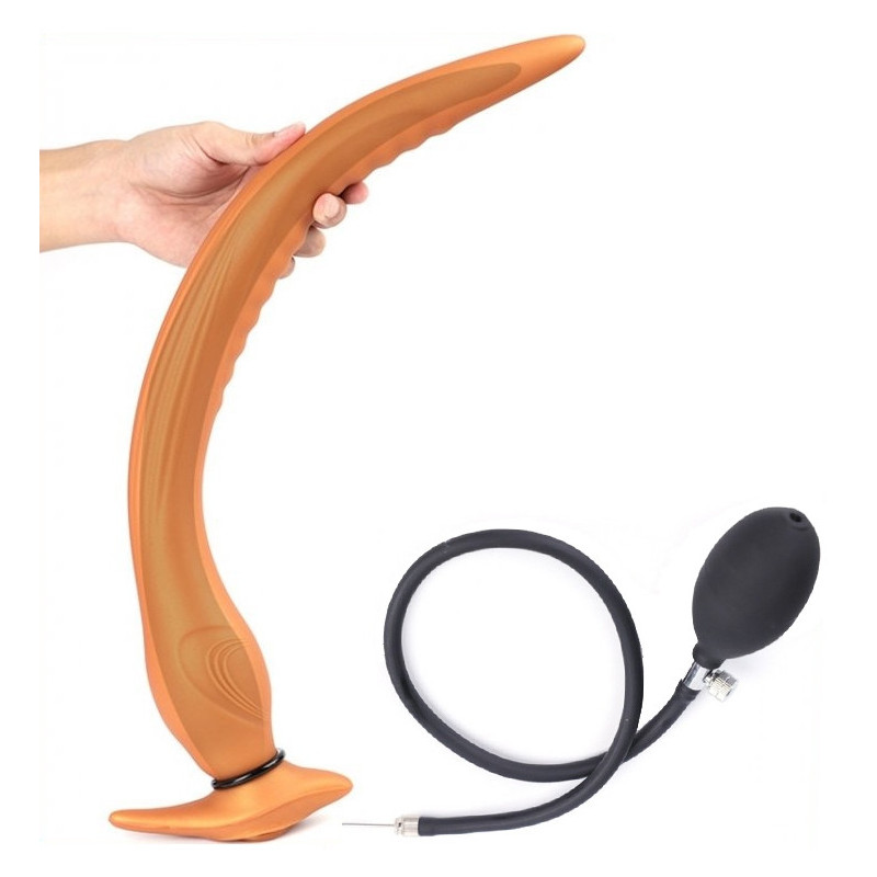 Plug gonflable long Eel 50 cm gonflable | Nedgy