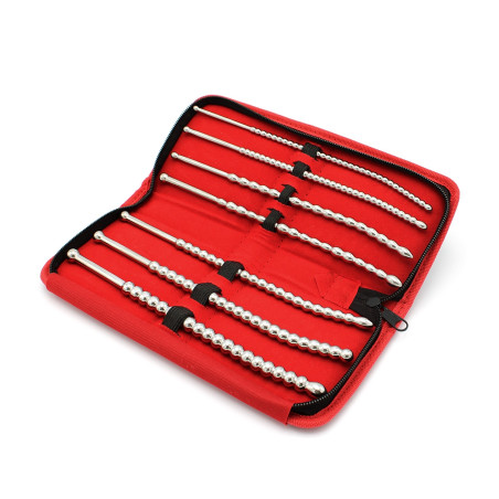 Kit 7 tiges urètre perlées Kiotos 5-10 mm | Nedgy