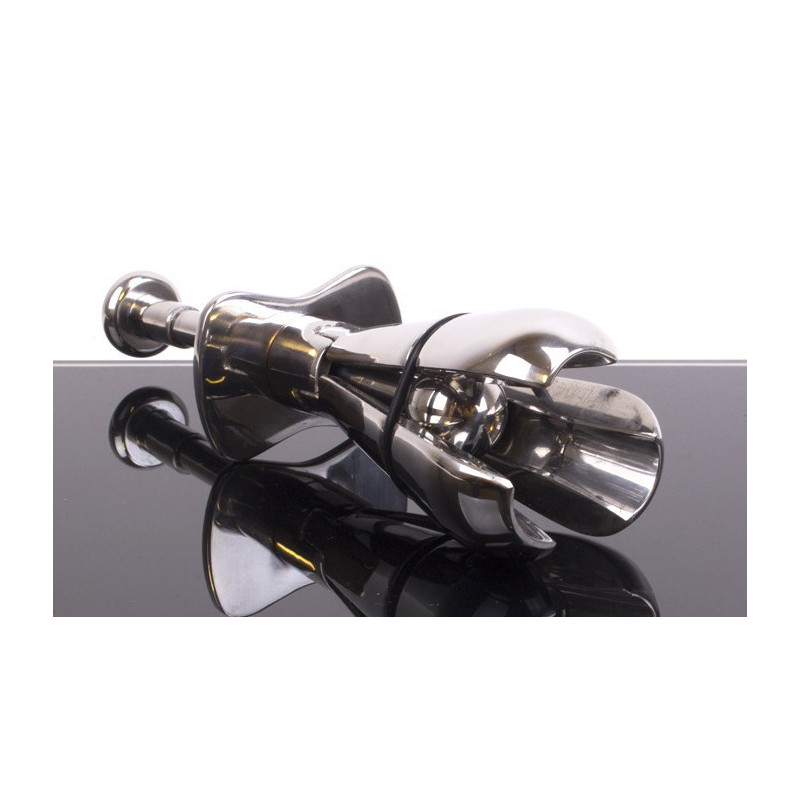 Plug chasteté métal Deluxe Junior cadenas | Nedgy