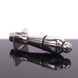 Plug chasteté métal Deluxe Junior cadenas | Nedgy