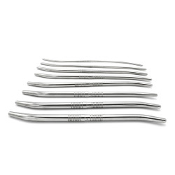 Kit tiges urètre courbées end Curve 8 pièces | Nedgy
