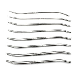 Kit tiges urètre courbées end Curve 8 pièces | Nedgy