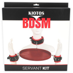 Servant Kit plateau menottes collier BDSM | Nedgy