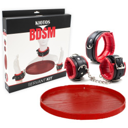 Servant Kit plateau menottes collier BDSM | Nedgy