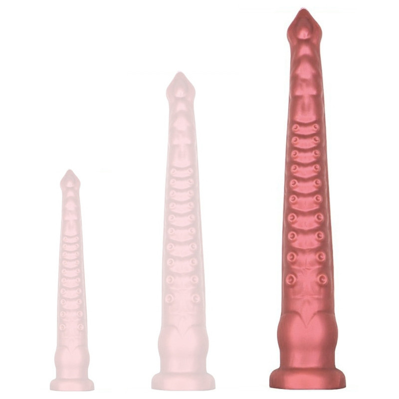 Gode tentacule Oktoop L rouge 52 cm | Nedgy