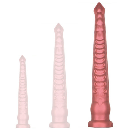 Gode tentacule Oktoop L rouge 52 cm | Nedgy