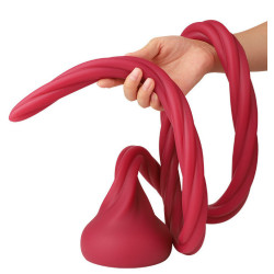 Gode extra long Marsup 150 cm torsadé | Nedgy
