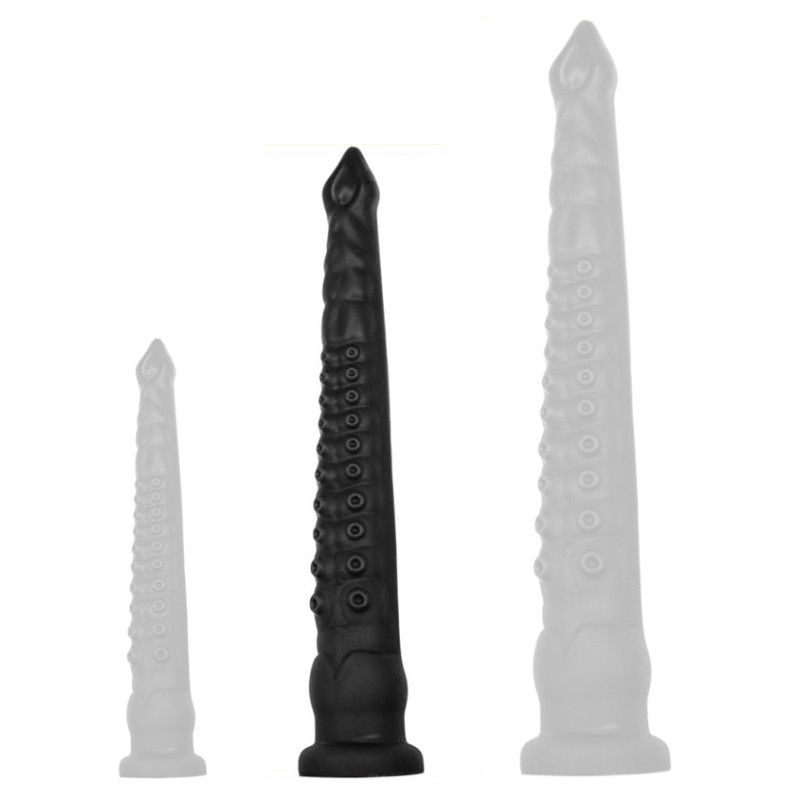 Gode tentacule Oktoop M noir 43 cm | Nedgy