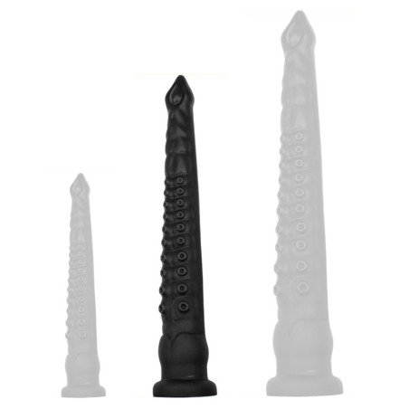 Gode tentacule Oktoop M noir 43 cm | Nedgy
