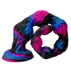 Gode Daran M 53 cm tricolore silicone | Nedgy