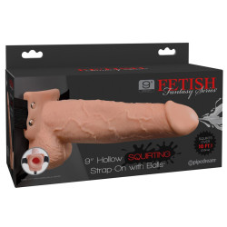 Gode ceinture giclant Squirting 20 cm | Nedgy