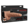 Gode ceinture giclant 17 cm réaliste | Nedgy