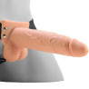 Gode ceinture giclant 17 cm réaliste | Nedgy