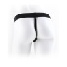 Gode ceinture vibrant 22 cm creux chair | Nedgy