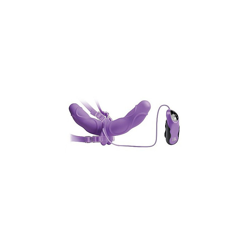 Double gode ceinture vibrant télécommande | Nedgy