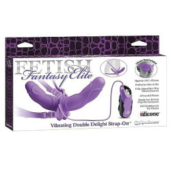 Double gode ceinture vibrant télécommande | Nedgy