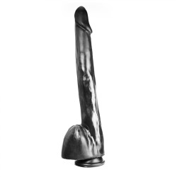 Gode long fin noir Dildorama 24 cm | Nedgy