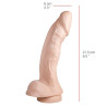 Gode XL courbé Dildorama 22 cm chair | Nedgy
