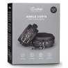 Menottes chevilles bondage noires EasyToys | Nedgy