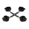 Kit 4 menottes croix bondage EasyToys | Nedgy
