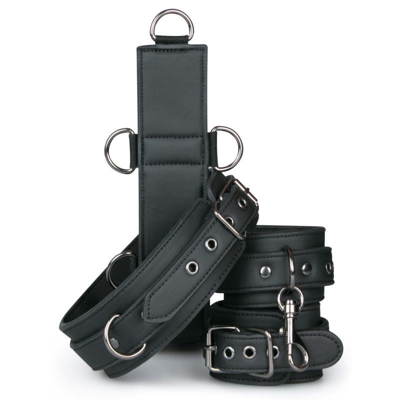 Collier et menottes reliés Restraint Set | Nedgy